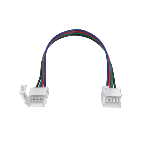 Conector con cable 2 fichas para RGB Macroled Conector con cable 2 fichas para RGB Macroled