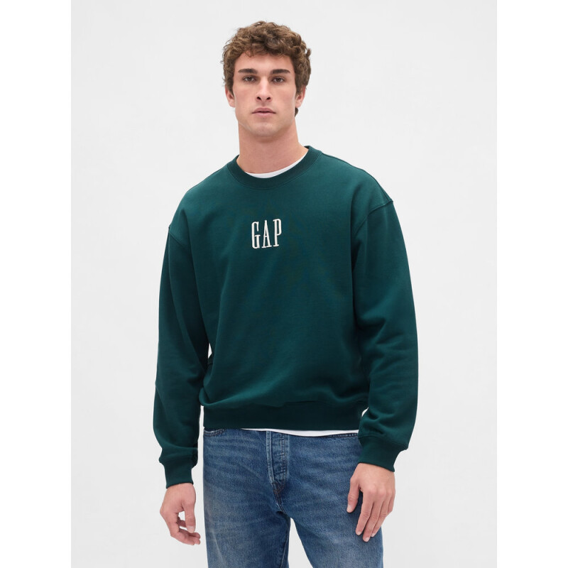 CORP LOGO CREW TROPIC GREEN