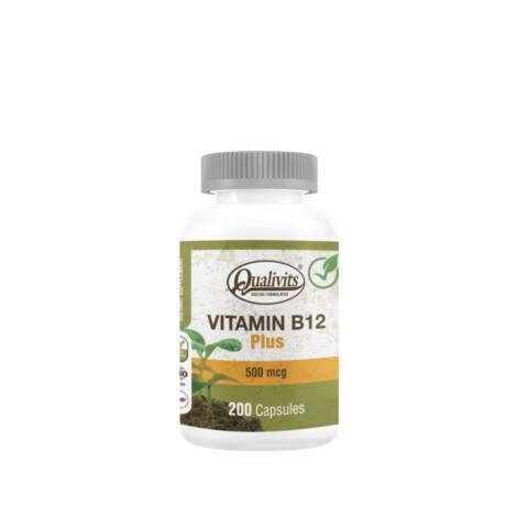 Qualivits Vitamina B12 Plus - 200 Capsulas