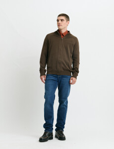 470981 CARDIGAN HARRINGTON LABEL Oliva