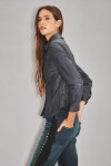 Camisa Bellota Cuero Azul