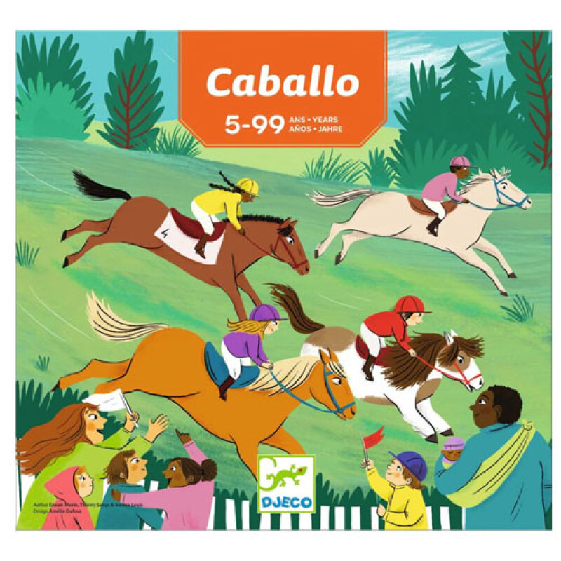 Carreras de caballos juego de mesa Djeco Carreras de caballos juego de mesa Djeco
