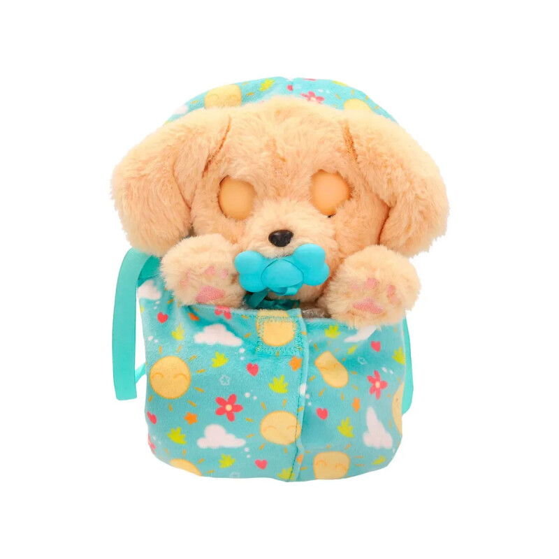 Peluche Cachorro Interactivo 22cm Labrador Baby Paws Beige