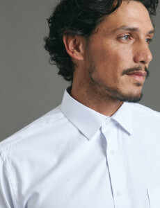 012685 CAMISA HARRINGTON LABEL Blanco