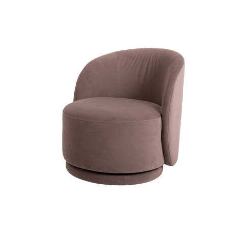 BUTACA GIRATORIA 1 CUERPO TELA NATURAL-BEIGE UMI BEIGE