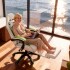Silla Gamer Ergonomica Escritorio Reclinable con Apoyapies Soporta 200kg IMBACK Color Blanco y Verde Silla Gamer Ergonomica Escritorio Reclinable con Apoyapies Soporta 200kg IMBACK Color Blanco y Verde
