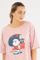 Camison mafalda 1 Rosado