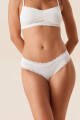 Culotte green modal Off white