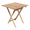 Mesa Plegable Cuadrada Eucaliptus 70x70 cm Mesa Plegable Cuadrada Eucaliptus 70x70 cm
