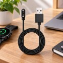 Cargador para Smartwatch 4.0mm 2 pin Negro Genérico Cargador para Smartwatch 4.0mm 2 pin Negro Genérico