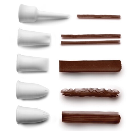 Biberón plastico decoracion con 6 punteros Biberón plastico decoracion con 6 punteros