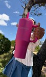 VASO TERMICO DRINKS FUCSIA