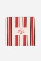 Toallón rayado The Beach Club rojo