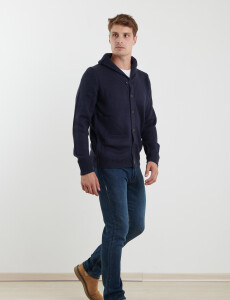 470663 CARDIGAN HARRY Azul Oscuro