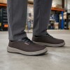 ZAPATO SAFE TECH P/ELECTRICISTA PVC GRIS 41
