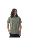 Quiksilver Remera CRYSTAL JET Hombre - Verde Verde