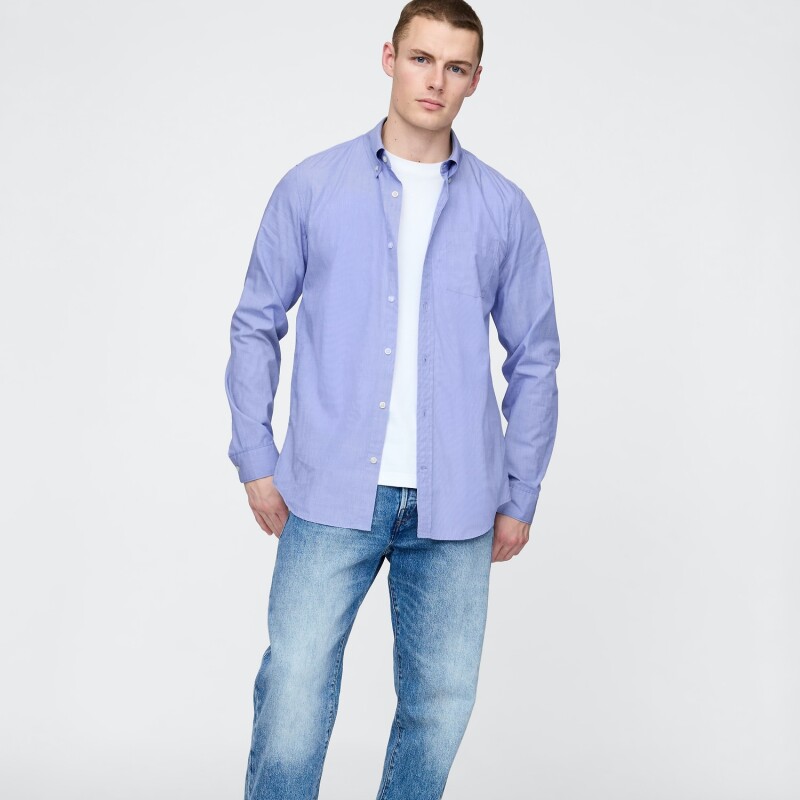 LS RAUTH POPLIN BAS STANDARD Light Blue