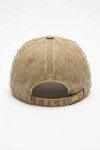 Cap washed beige