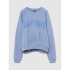 FRCH FT LOGO CREW MOONSTONE BLUE