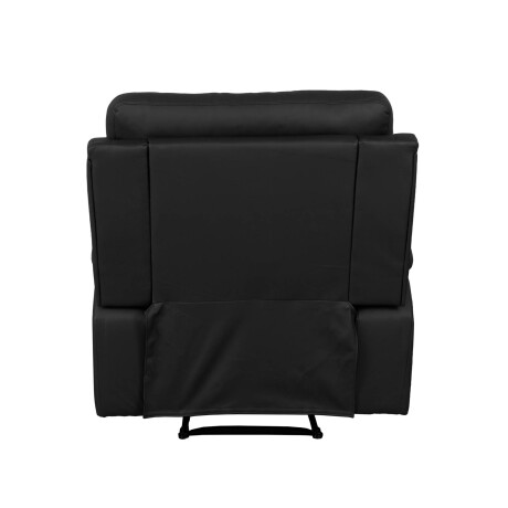 RECLINER 1 CUERPO SIMIL-CUERO NEGRO LEXUS