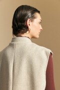 CHALECO CARMENE Beige Melange