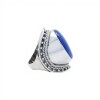 Anillo Circulo-Plata 925-Piedra Lapislázuli-AN4490 conpiedra