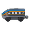 Locomotora con batería Hape azul Locomotora con batería Hape azul