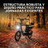 Bicicleta Electrica Gogreen Delivery R20 400w Bateria 26ah Color Negro