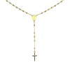 Rosario Virgen Milagrosa-Oro bajo-Sin piedra-RO8007 sinpiedra