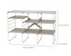 Organizador Grande Ajustable para Zapatos Joseph Joseph Level™ Plus Ecru - PREVENTA Organizador Grande Ajustable para Zapatos Joseph Joseph Level™ Plus Ecru - PREVENTA
