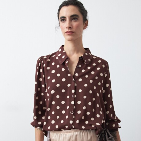 CAMISA RIZE Chocolate