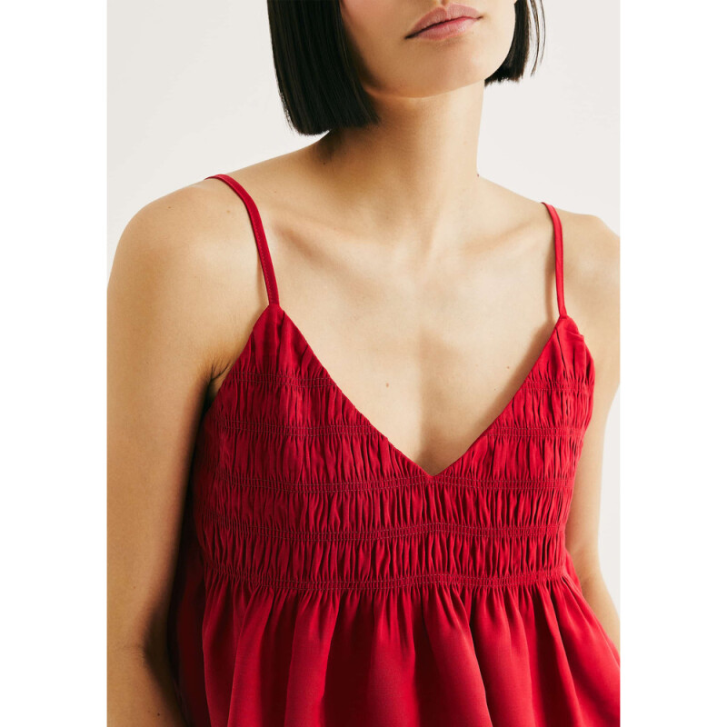 BLUSA SM FEM BORDÔ