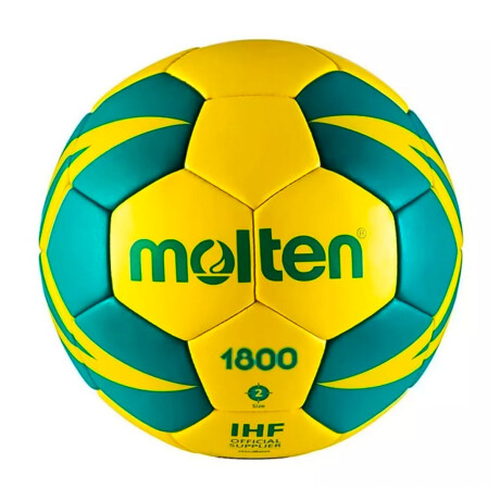 Pelota Handball Molten N2 Profesional PU Original Amarillo-Verde