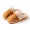 Pantufla Abierta Corderito Unisex Brown