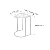 SET MESA LATERAL OVAL (CD) Unica