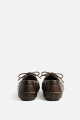 Mocasin acordonado chocolate