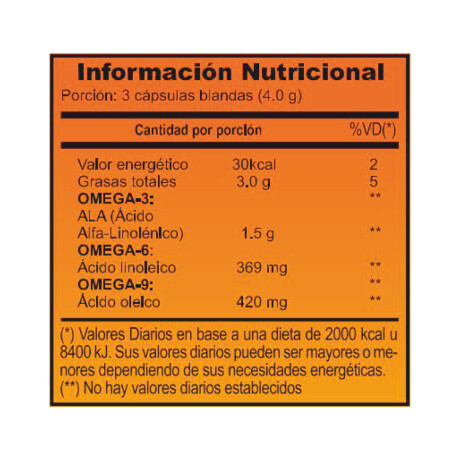 Triple Omega 3-6-9 100 caps Natural Life Triple Omega 3-6-9 100 caps Natural Life