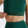 Top New Balance Sleek Medium Support Verde
