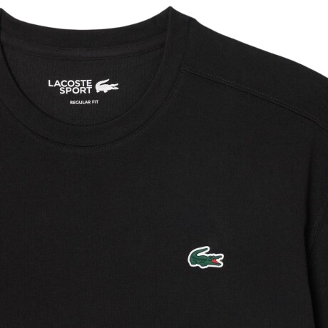 Remera Lacoste Crewneck Black