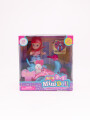 MUÑECA CUTE DOLL EN MOTO ROSADO (V)