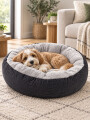 CAMA PERROS GRIS