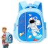 Mochila Escolar Infantil Reforzada Niños 33x24Cm Astronauta Color Azul