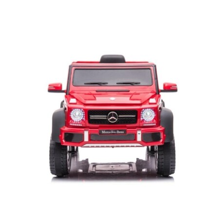 VEHICULO INFANTIL A BATERIA CAMIONETA MERCEDES BENZ G63 CON 6 RUEDAS ROJA VEHICULO INFANTIL A BATERIA CAMIONETA MERCEDES BENZ G63 CON 6 RUEDAS ROJA