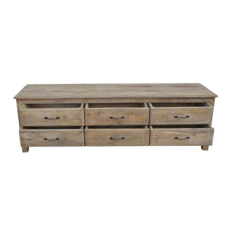 MUEBLE PARA TV MADERA NATURAL-BEIGE RIO NATURAL
