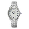 Reloj Seiko SUR561P1 para mujer con correa de acero Plateado