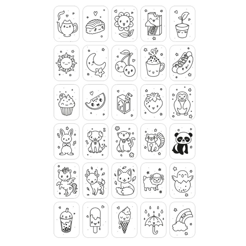 Tablet de dibujo LDC Kidydraw Kidywolf Kawaii Tablet de dibujo LDC Kidydraw Kidywolf Kawaii