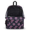 Mochila Cross Town - Unisex Happy Hearts Black