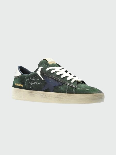 GOLDEN GOOSE - Zapatillas Stradan Suede Upper Toe and Tongue Nappa 35954