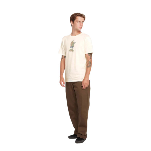 Remera Volcom ABG SKATE VITALS WIZARD SST - Blanco Remera Volcom ABG SKATE VITALS WIZARD SST - Blanco