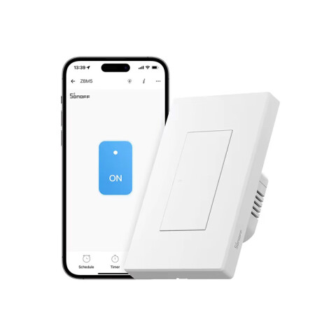 Plaqueta inteligente WIFI blanca c/1 int. Zigbee SO0061